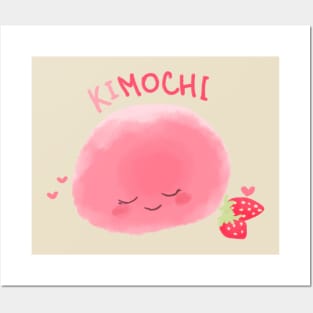 Japanese sweets mochi - kiMOCHI Posters and Art